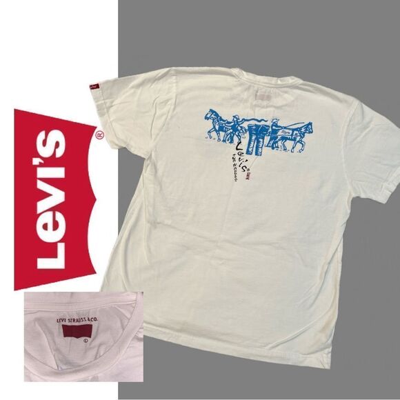 Levi’s Men’s Two Horses SF Cal‎ - Size L - Picture 1 of 2
